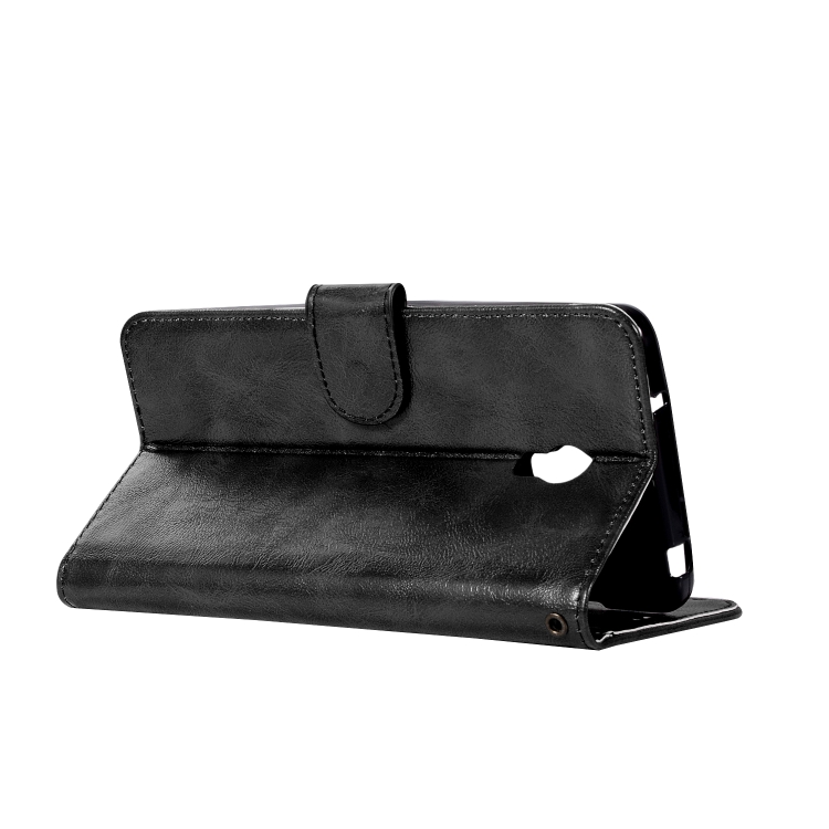 Case Lenovo Vibe P1 / Pre-order * Retro ทองแดงปุ่ม Crazy Horse กระเป๋าสตางค์ 3 ช่องใส่โทรศัพท์มือถือ *