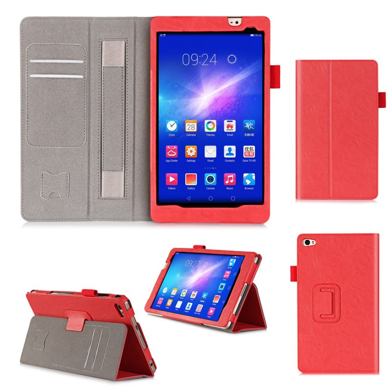Case Huawei MediaPad M2 8.0 / Pre-order * หนัง PU มีสายคล้องมือยืดหยุ่นเพื่อความสะดวก *