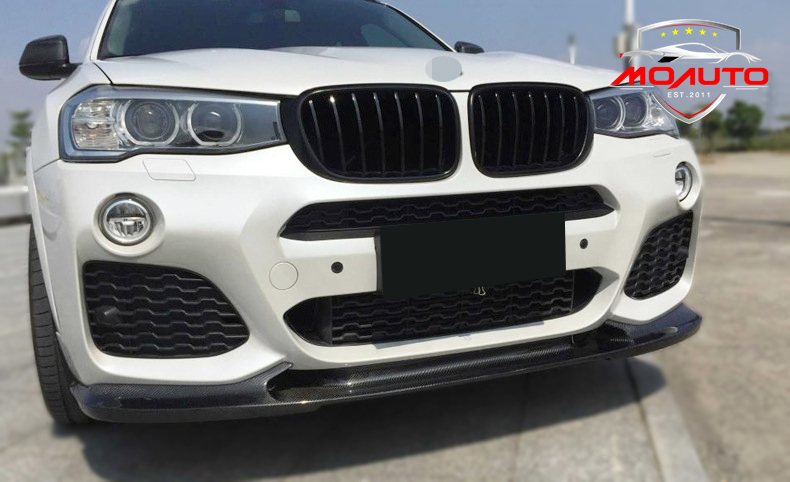 ลิ้นหน้าเพียวคาร์บอน ทรง MP X3 X4 ( F25 F26 )