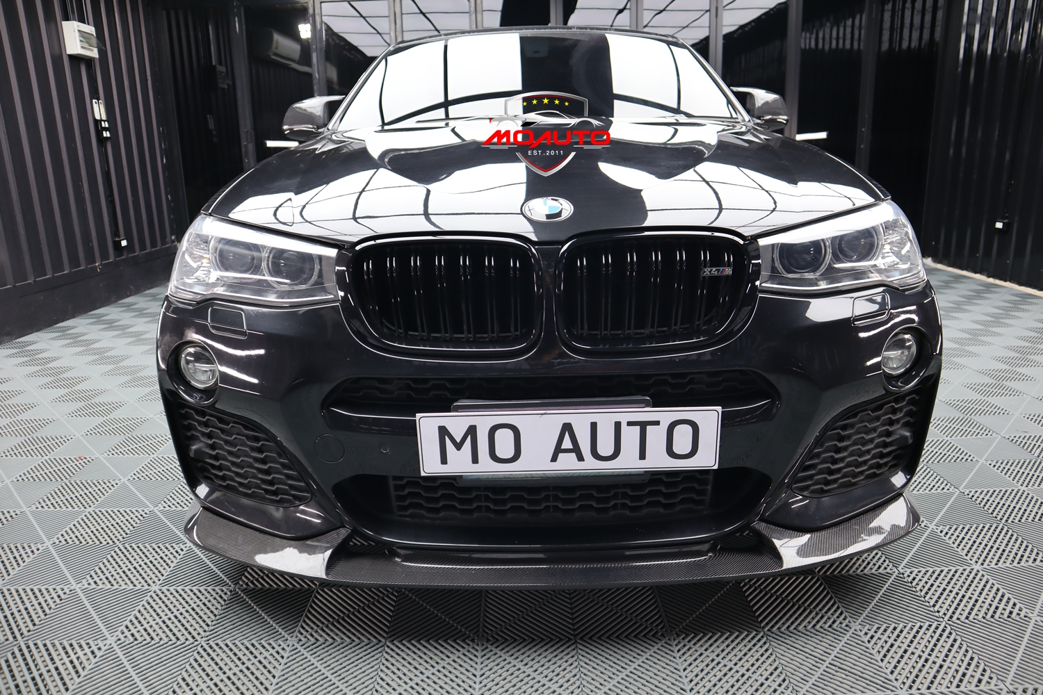 ลิ้นหน้าเพียวคาร์บอน ทรง MP X3 X4 ( F25 F26 )