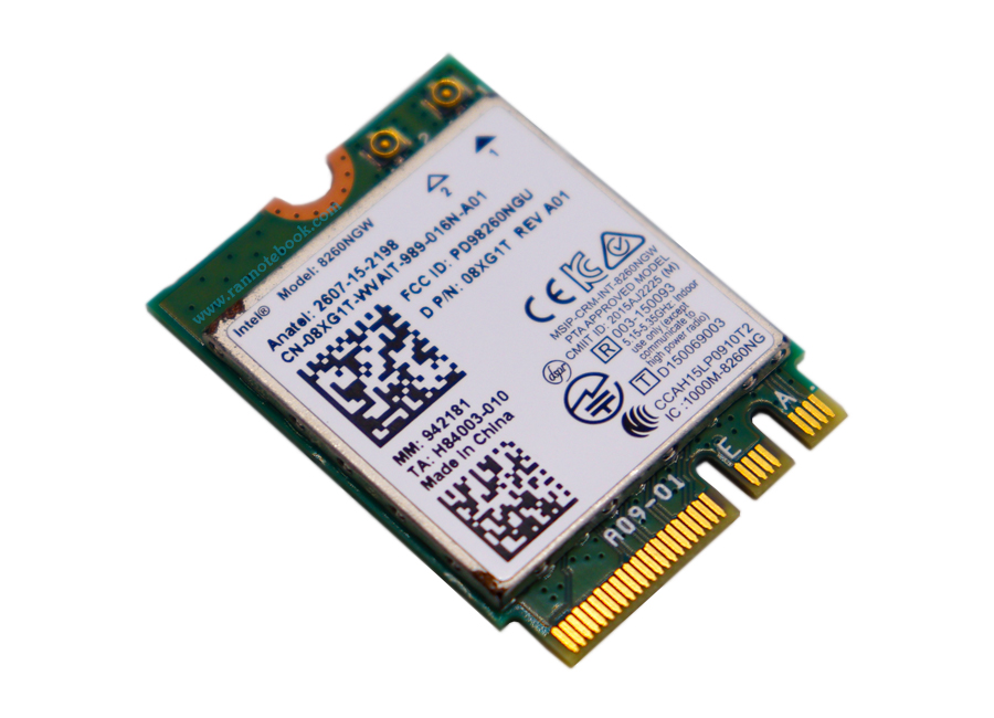 Wireless card สำหรับ Dell Latitude 3470 การ์ดไวไฟ Dell 3470 แท้ ตรงรุ่น ตรงสเปค ประกัน ศูนย์ Dell Thailand ลด ราคา พิเศษ