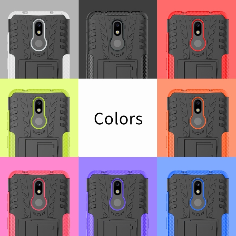 Case Nokia 4.2 / Pre-order * เคสกันลื่น PC + TPU Combo กับขาตั้ง Outer PC + Inner TPU = การปกป้องสองชั้น *