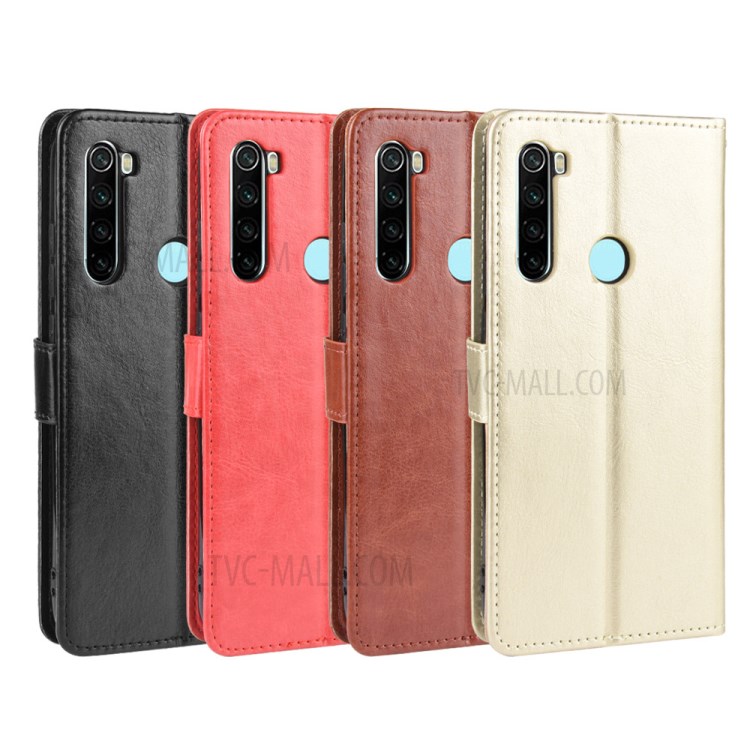 Case Xiaomi Redmi Note 8 / Pre-order * เคสกระเป๋าสตางค์ การหุ้มผิวหนังม้า *