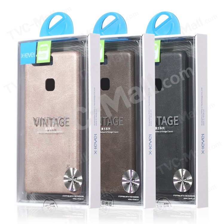 Case Huawei P9 Plus / Pre-order * X-LEVEL เคลือบด้วยหนัง PU, สไตล์วินเทจ *