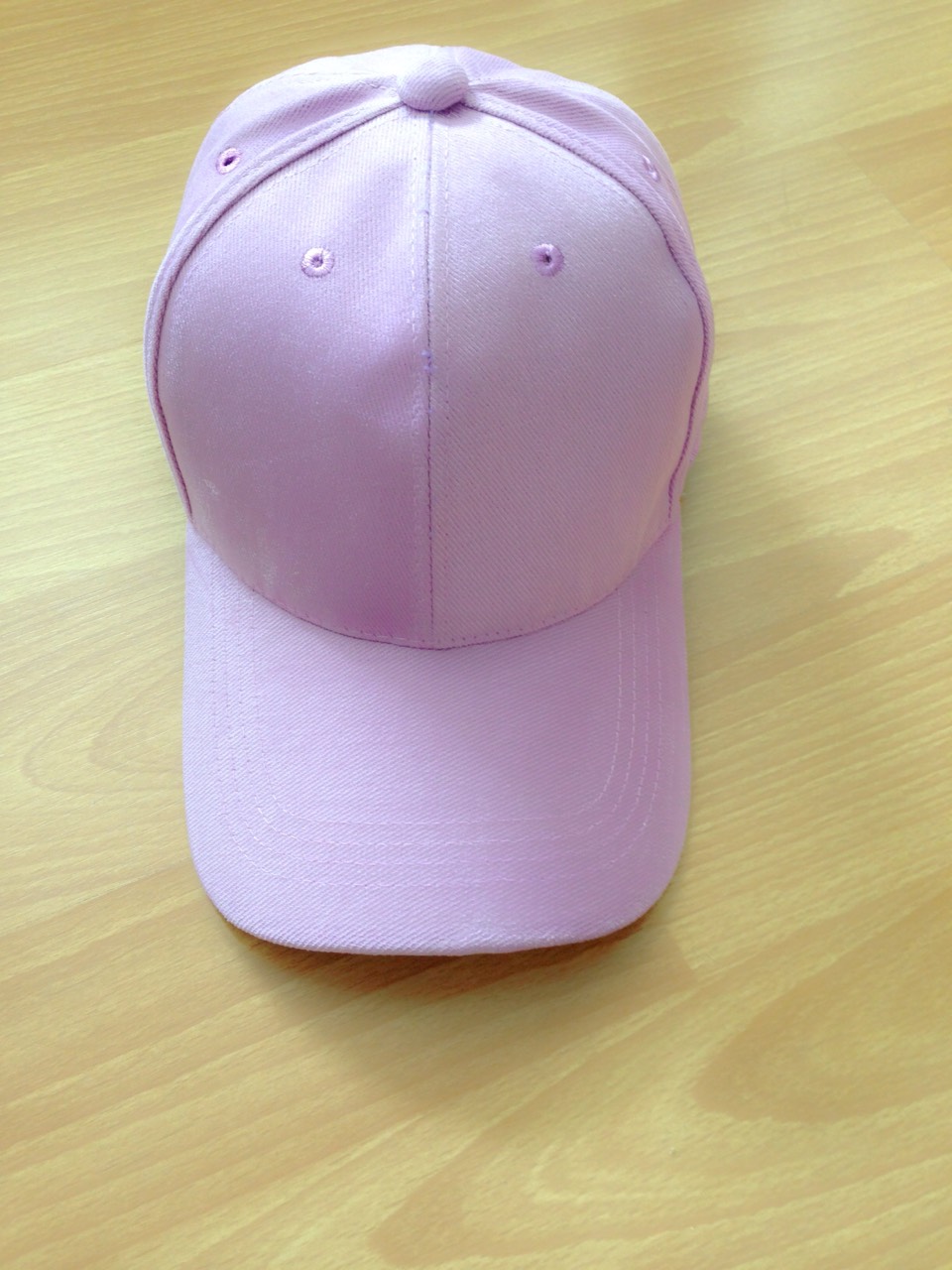 หมวกแก๊ป สีม่วงอ่อน