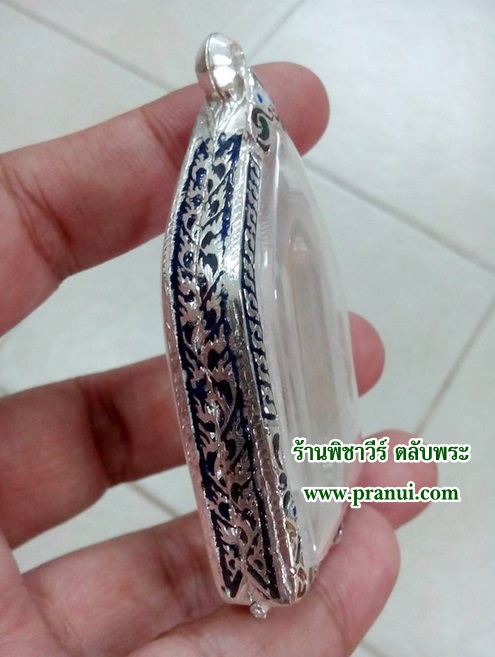 ตลับเงินลงยาใส่ขุนแผนบ้านกร่าง