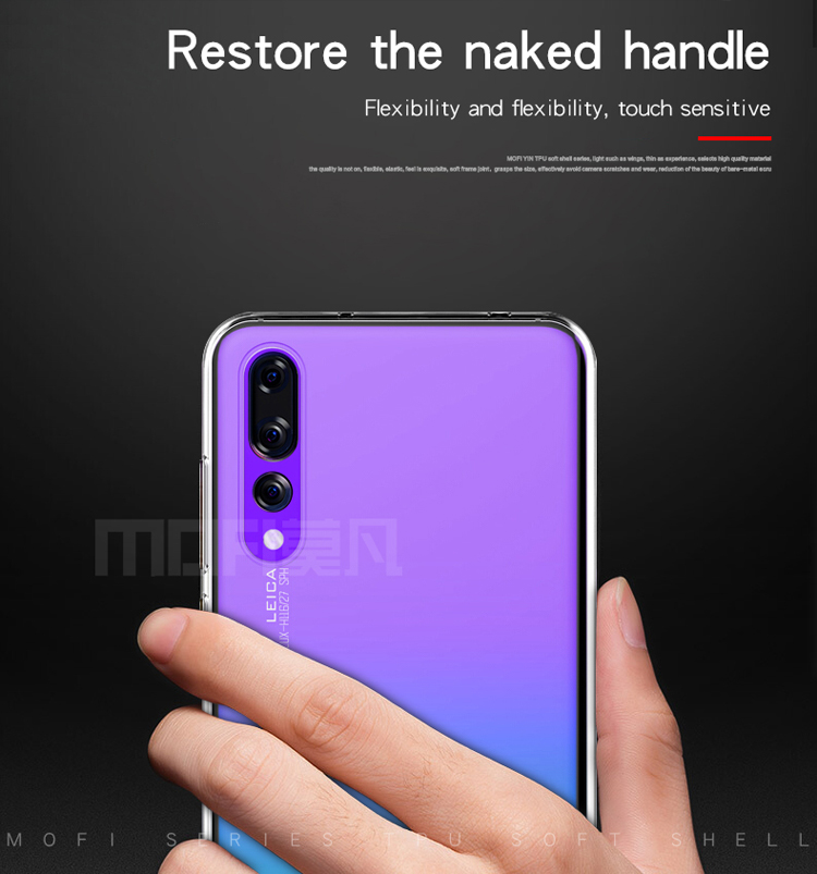 Case Huawei P20 Pro / Pre-order * MOFI หยินซีรีส์อัลตร้าซอฟท์บางใส TPU *