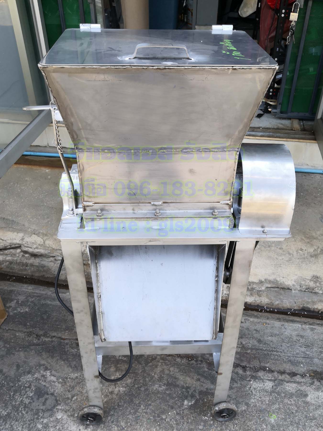 เครื่องตีน้ำแข็งสแตนเลส1กั๊กมอเตอร์2แรง