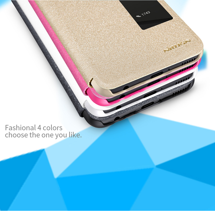 Case Huawei P10 Plus / Pre-order * NILLKIN Sparkle รองรับฟังก์ชั่นสมาร์ทปลุก / นอนหลับ *