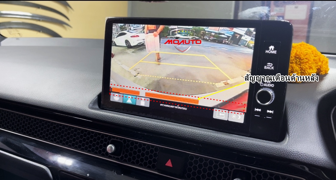 ชุดเซ็นเซอร์ หน้า-หลัง อัลตร้าโซนิค รอบคันสำหรับ CIVIC FE / FE e:HEV