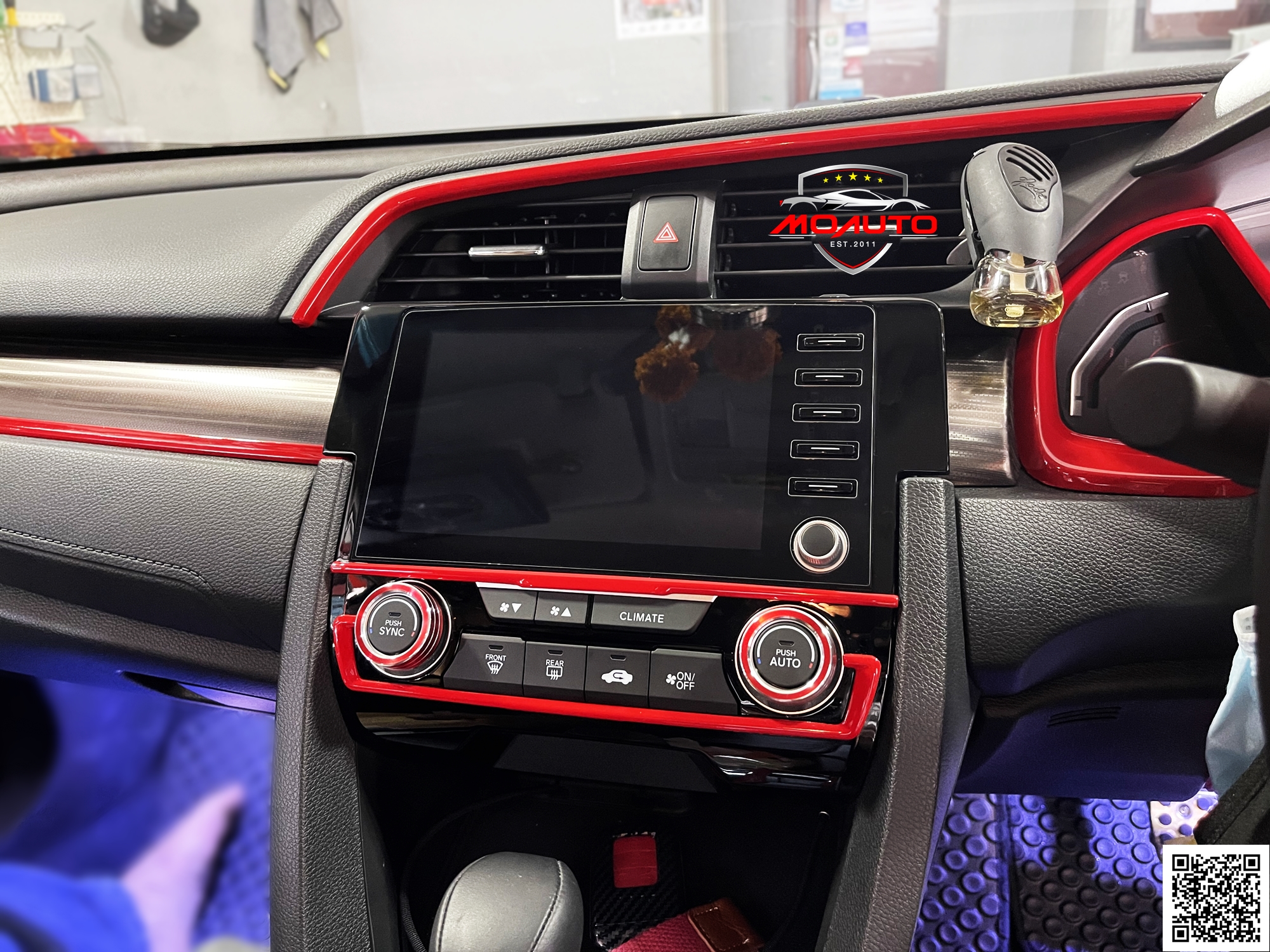 ฟิล์มกระจกกันรอยหน้าจอ 9H CIVIC FC MC 1.5 RS ( 2019-2021 )