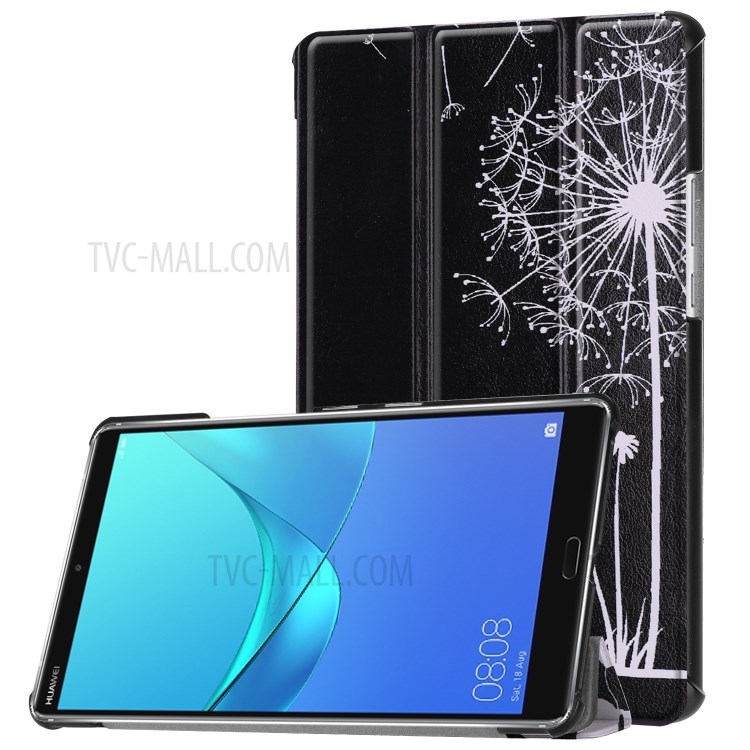 Case Huawei MediaPad M5 / Pre-Order * เคสพิมพ์ลายแบบ PU ด้านหน้าเครื่อง + PC เคสแข็ง *