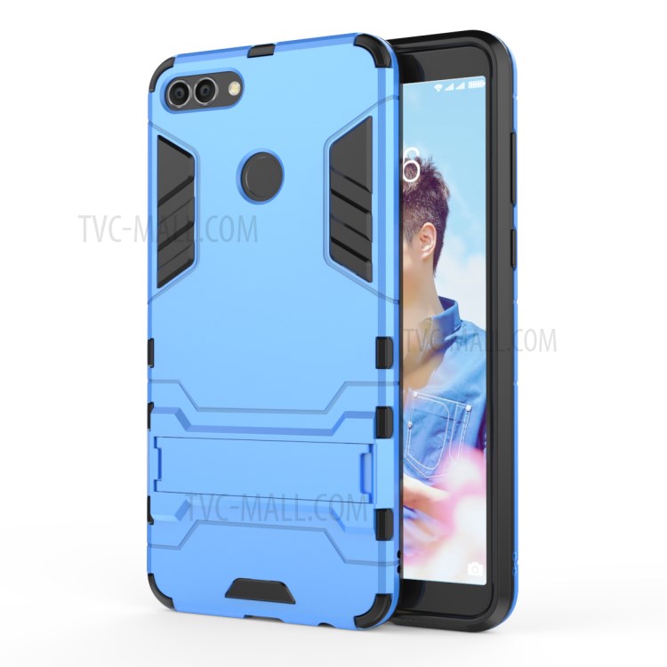 Case Huawei Y9 2018 / Pre-order * เคสพลาสติก + TPU ไฮบริดพร้อมขาตั้ง *