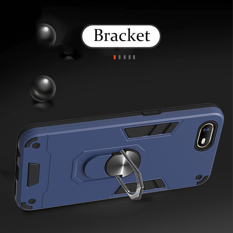 Case OPPO A3S / Pre-order * 2 in 1 Armor Series PC + เคสป้องกัน TPU พร้อมที่วางแหวน *