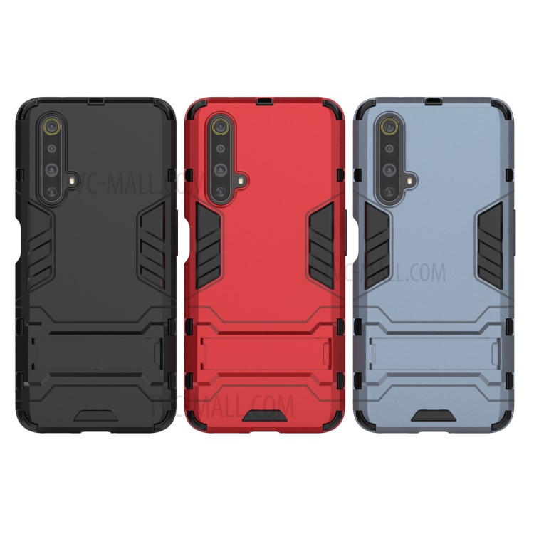 Case Realme X50 Pro 5G / Pre-Order * เคสพลาสติก + TPU Hybrid พร้อมขาตั้ง *