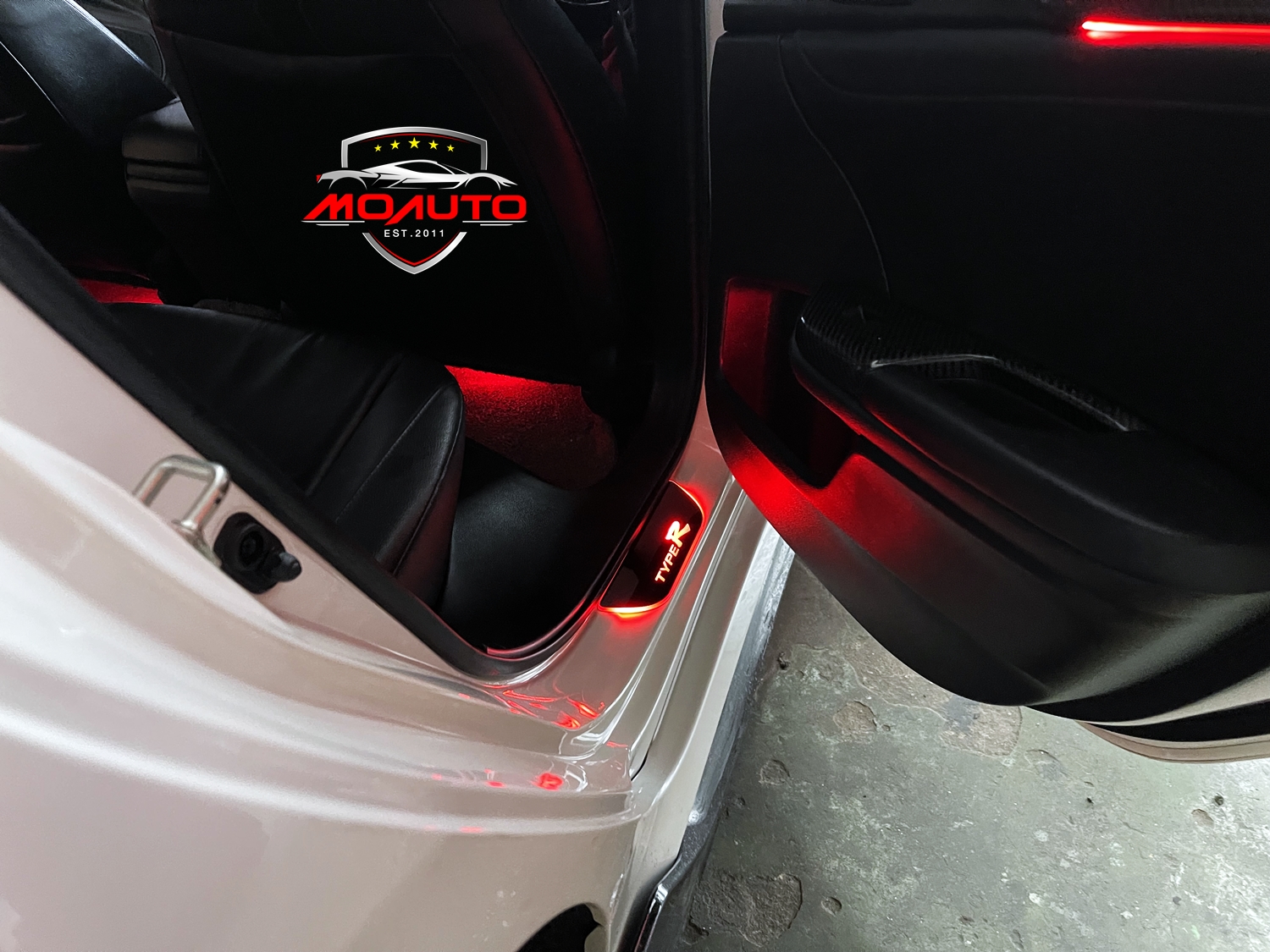 สคับเพลท LED TYPE-R FC/FK/MC 2019