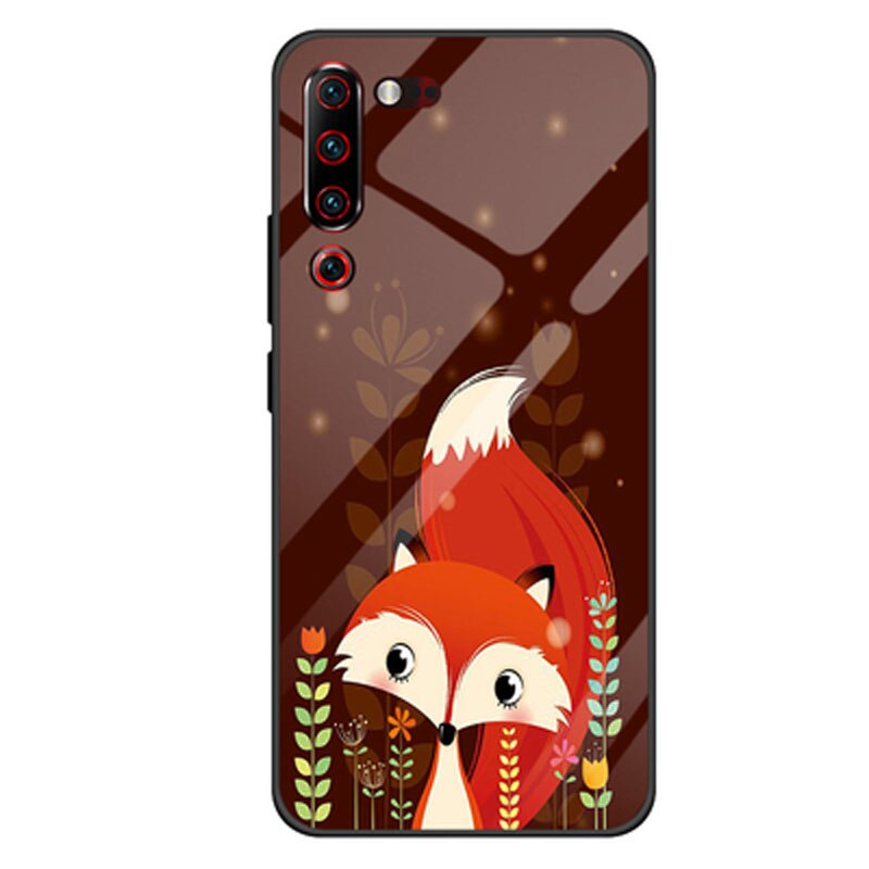 Case Lenovo Z6 Pro / Pre-Order * เคสแบบกระจกนิรภัย PC TPU กระจกหลังมีความแข็ง 9H ป้องกันรอยขีดข่วนและทนต่อการสึกหรอ *