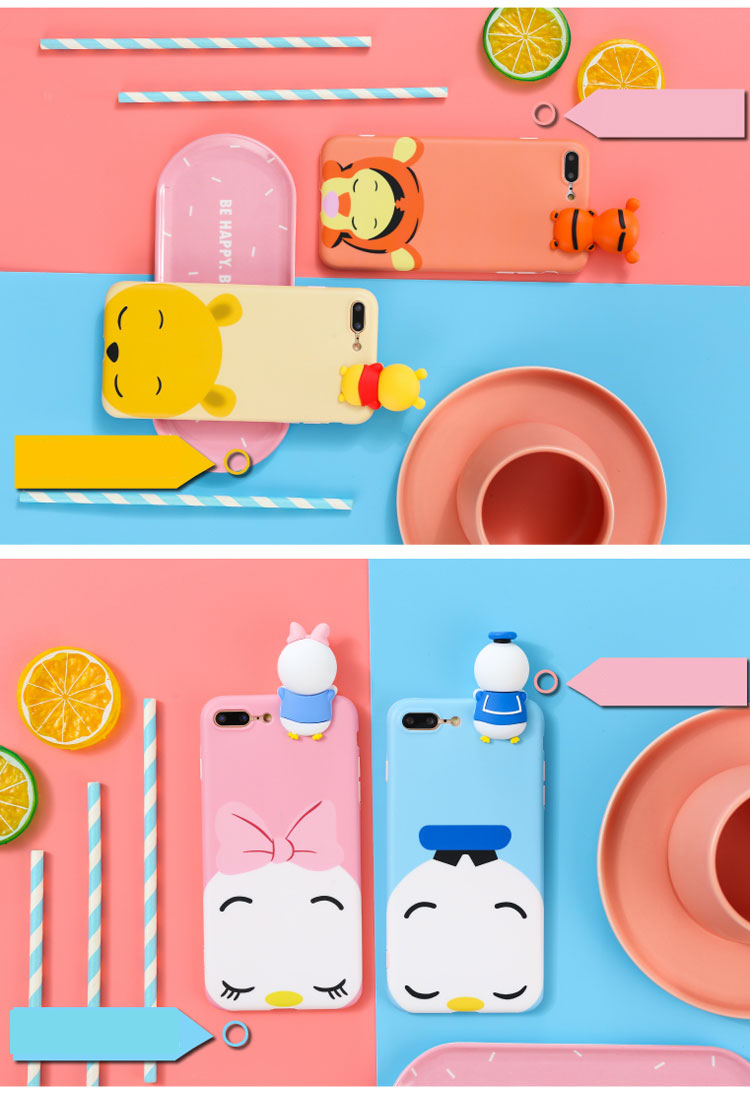 Case Huawei Mate 9 Pro / Pre-order * ซูเปอร์ 3D ซิลิโคน น่ารักการ์ตูนมิกกี้ มินนี่เมาส์ โดนัลด์ดั๊ก *