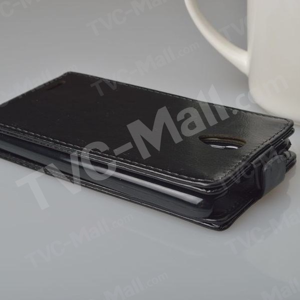 Case Lenovo Android A859 / Pre-order *เคสแนวตั้งเปิดฝา Flip ผิวหนังม้า *