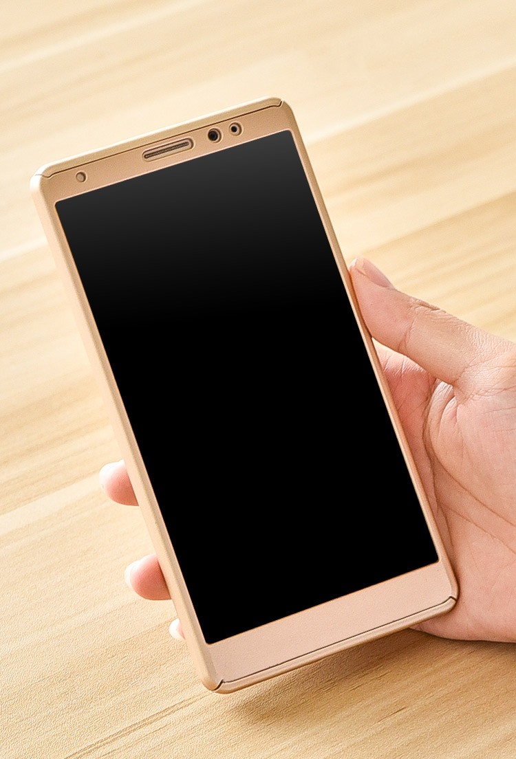 Case Huawei Mate 8 / Pre-order * เคสป้องกันมีฝาครอบเต็ม 360 องศา + กระจกนิรภัย *