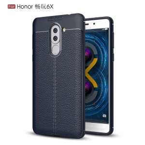 Case Huawei GR5 2017/ Pre-orde * เคส TPU เนื้อลายลิ้นจี่ Litchi Grain Soft TPU Back Casing *