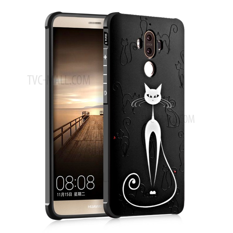 Case Huawei Mate 9 / Pre-order * วัสดุ TPU ที่มีฝีมือประณีตนูน สามมิติและรูปแบบเก๋ไก๋ *