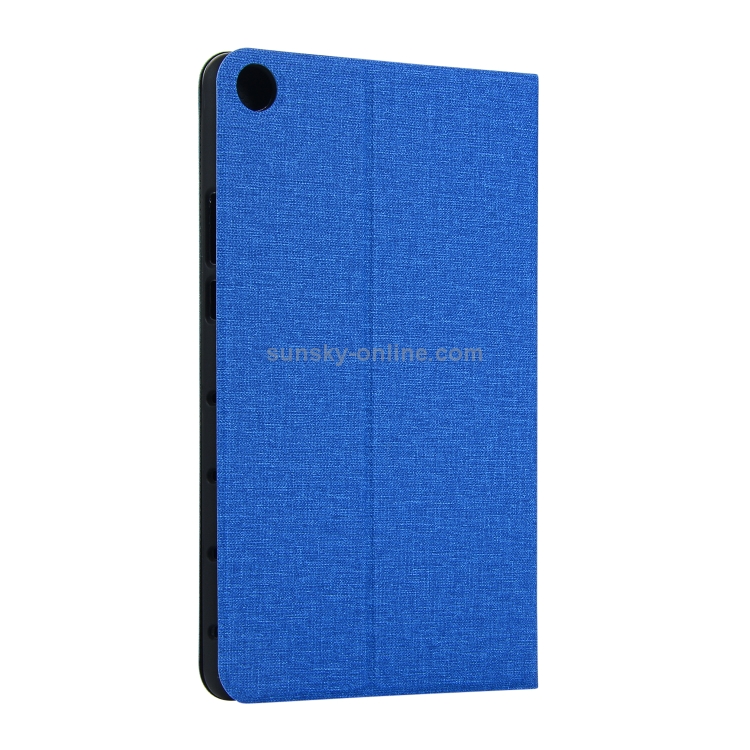 Case Huawei MediaPad M5 lite / Pre-Order * เคสพื้นผิวผ้า TPU ง่ายและสะดวกสบายและง่ายต่อการพกพา *