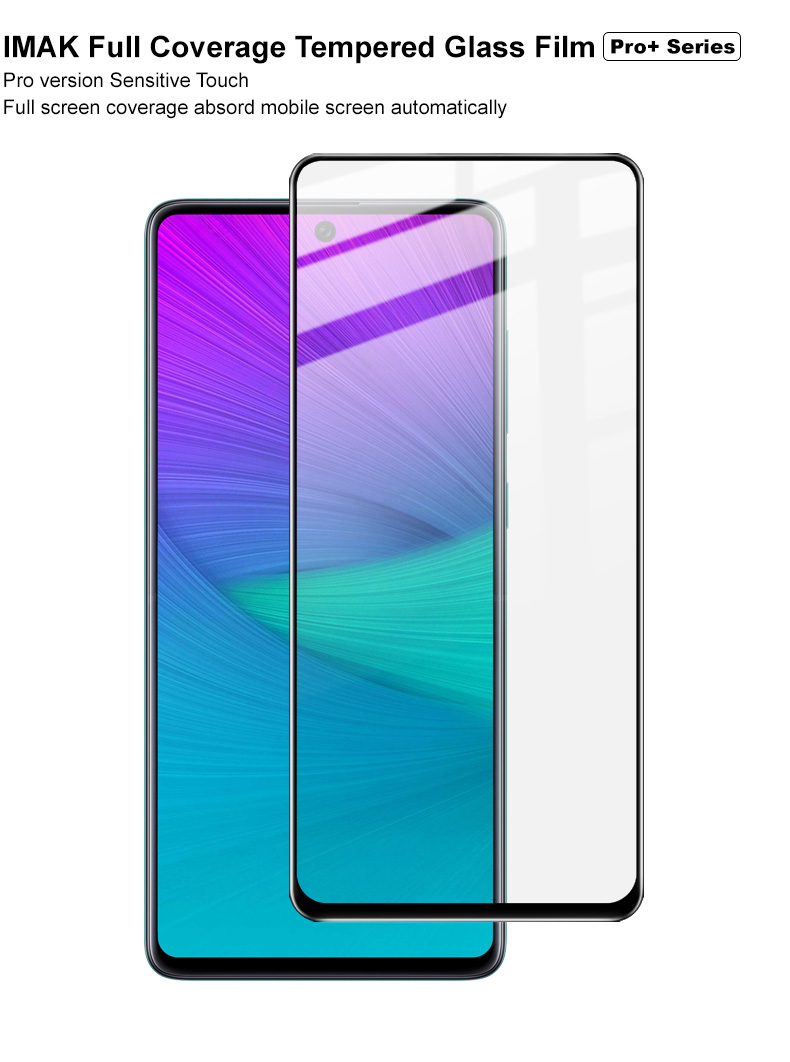 กระจกนิรภัย Samsung Galaxy A71 5G / Pre-order * IMAK Pro + เต็มฝาครอบกระจกกันรอยหน้าจอ *