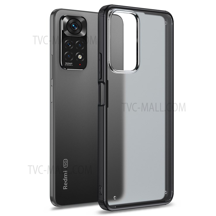Case Xiaomi Redmi Note 11 Pro # Pre-Order * ชุดเกราะเคสโทรศัพท์ Hybrid PC + TPU Soft Grip Matte Finish ฝาครอบด้านหลังแบบใส *