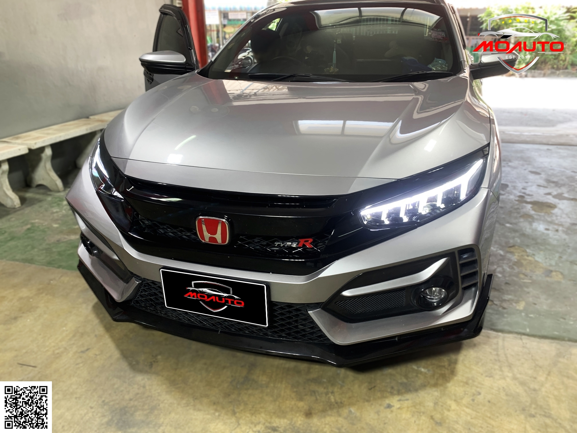 โคมไฟหน้า LED ทรง Audi Style CIVIC FC / FK 2016-2021