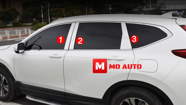 เสาประตูกลางสแตนเลท CR-V G5