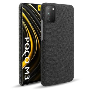 Case Xiaomi Redmi 9T# Pre-Order * KSQ Plain Cloth Texture ซองพลาสติกแข็ง *