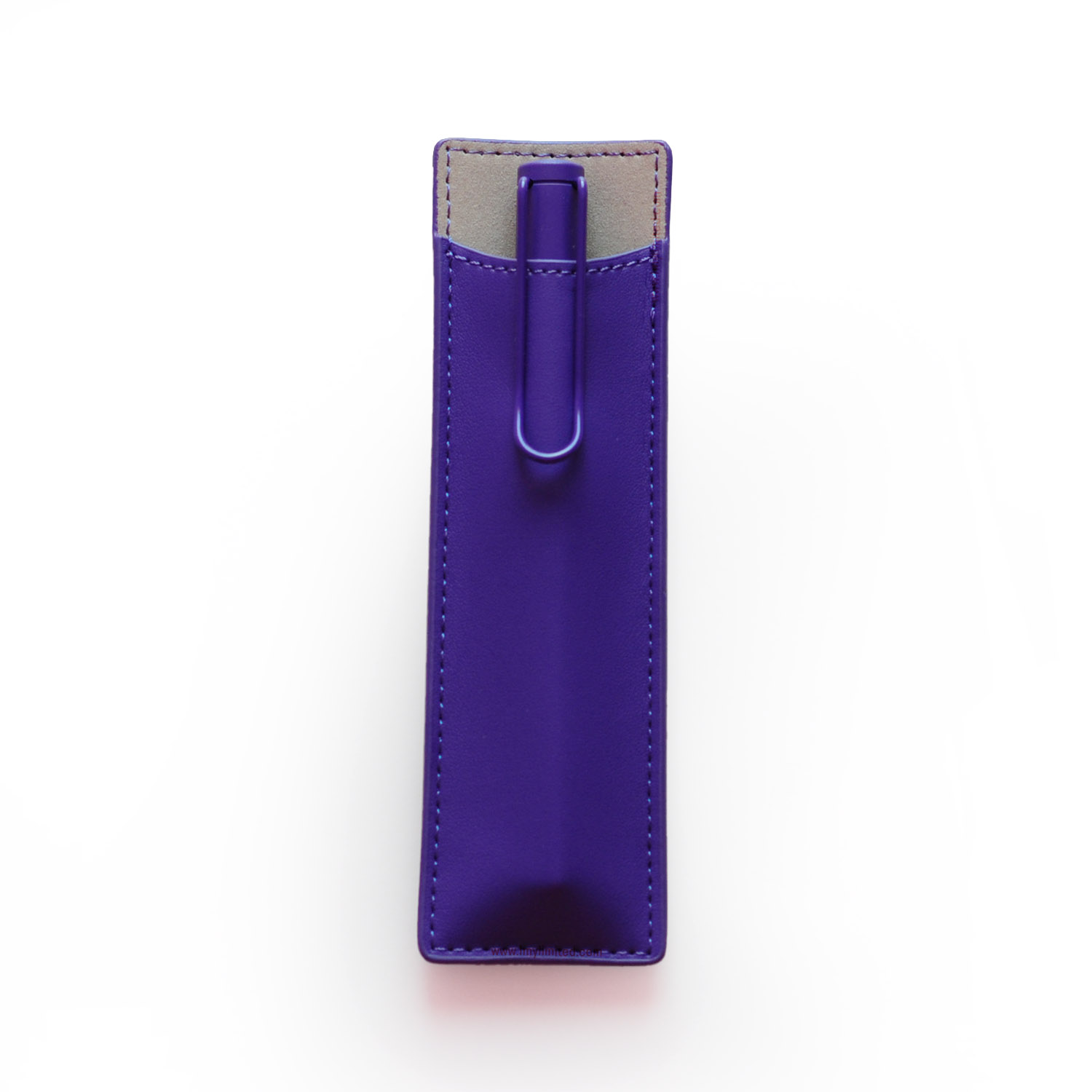 LAMY candy violet leather case