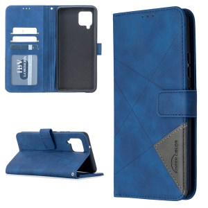 Case Samsung Galaxy A42 5G / Pre-Order * เคสโทรศัพท์กระเป๋าสตางค์หนัง Rhombus Segment *