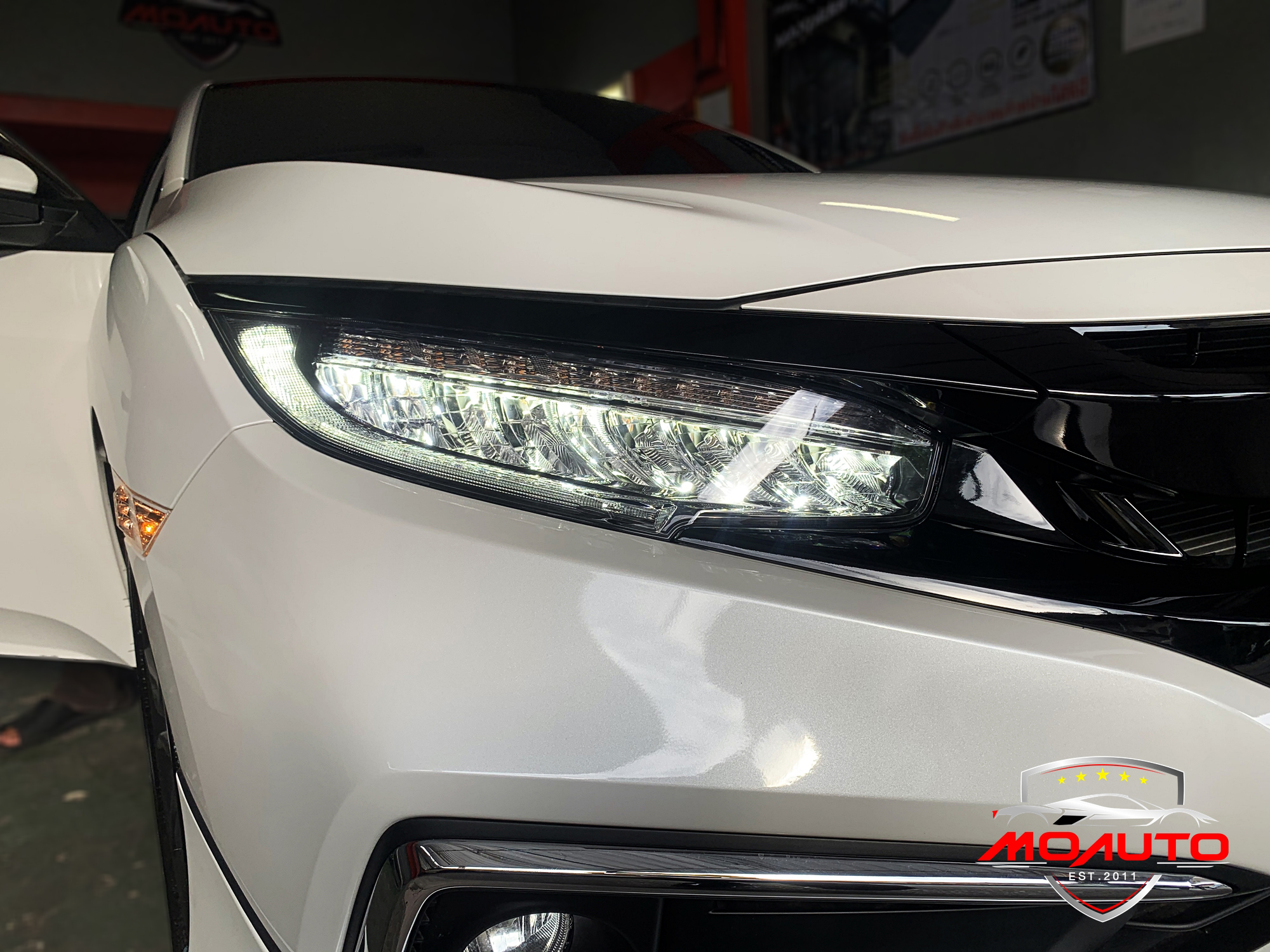 โคมไฟหน้า LED RS แท้ศูนย์ CIVIC FC / MC 2019-2021