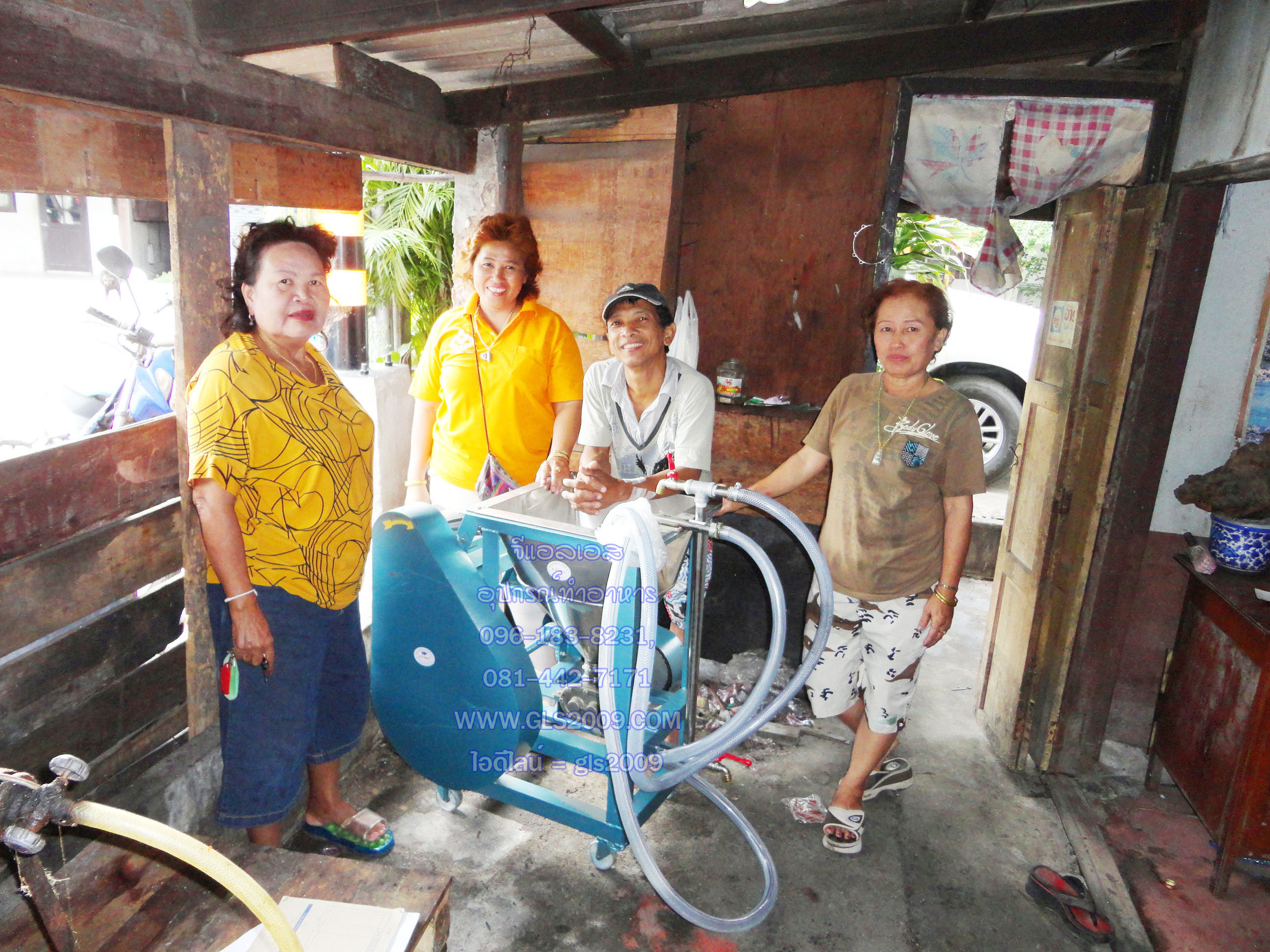 เครื่องโรยเส้นขนมจีน