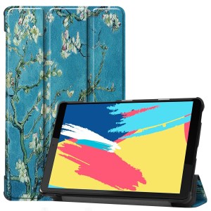 Case Lenovo Tab M8 (2nd Gen) / Pre-Order * รูปแบบการพิมพ์ลายหนังฝาครอบเคสแท็บเล็ตขาตั้ง3- พับ *
