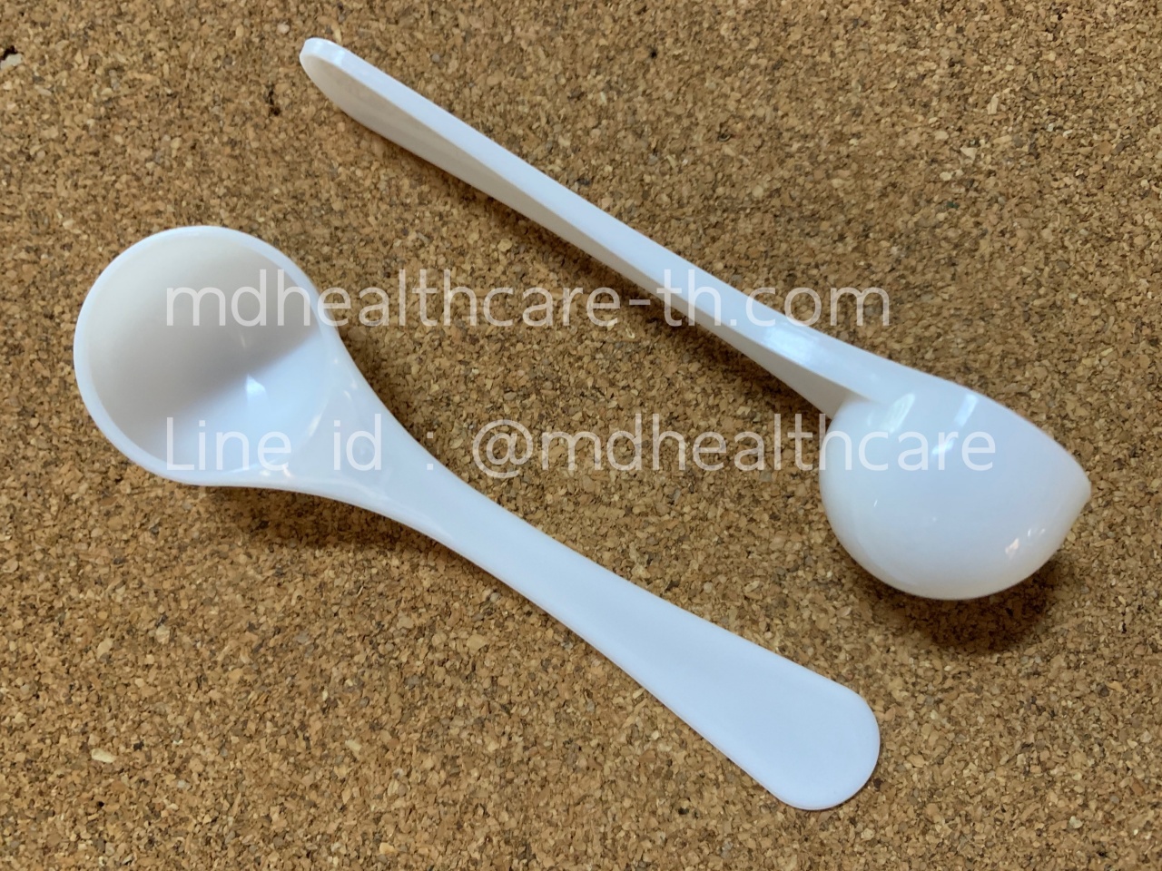 ช้อนตวง 1ช้อนชา 2.5กรัม/5ml.(cc.) ยาว9.5cm