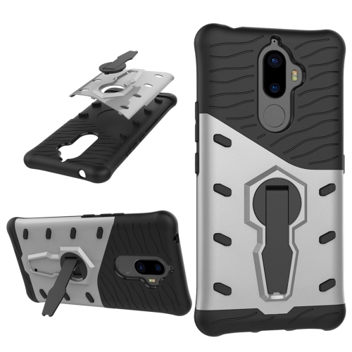 Case Lenovo K8 Note / Pre-order * เคส Hybrid PC + TPU Dropproof Sniper เคสปกคลุมป้องกันด้านหลังกับผู้ถือ 360 องศา + ขาตั้ง *