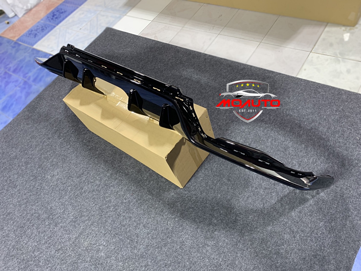 Diffuser หลังท่อออกกลาง ทรงศูนย์ HATCHBACK ( FK MC )