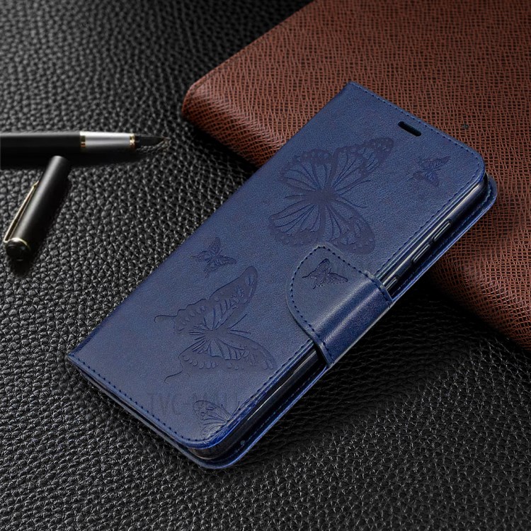 Case Samsung Galaxy A31 / Pre-Order * เคสพิมพ์ลายผีเสื้อซองหนังกระเป๋าช่องเสียบการ์ด Wallet และกระเป๋าซ่อน *