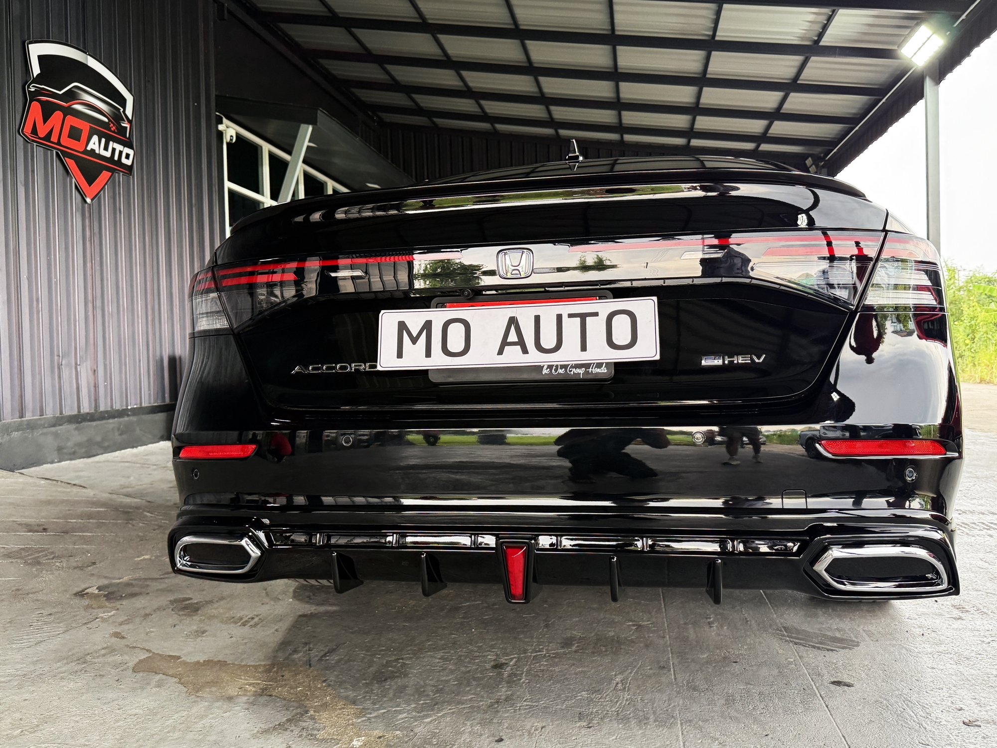 ชุดแต่งสเกิร์ตรอบคัน NEW ACCORD G11 ทรง M2