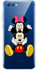 Case Huawei Y6 / Pre-order * เคสซอฟท์ TPU ใส หมีพูห์ มิกกี้ มินนี่ *