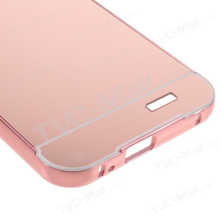 Case Huawei G7 / Pre-order * เคส 2 in1โลหะกรอบเหมือนกระจก *