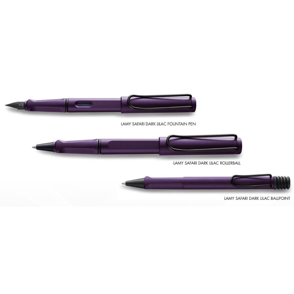 Lamy Safari Ballpoint Pen Dark Lilac 2016 Limited Edition