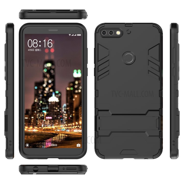Case Huawei Y7 Pro 2018 / Pre-order * เคสพลาสติก TPU + Combo พร้อมขาตั้ง *