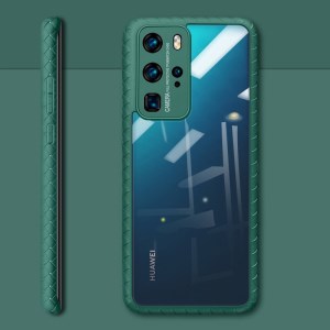 Case Huawei P40 Pro / Pre-order * เคสทอเนื้อ TPU กรอบ PC Back Combo ทำจากพลาสติกแข็ง + วัสดุ TPU อ่อน *