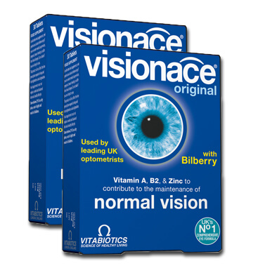 วิตามินบำรุงสายตา Visionace Original 2 กล่อง **ราคาพิเศษ**