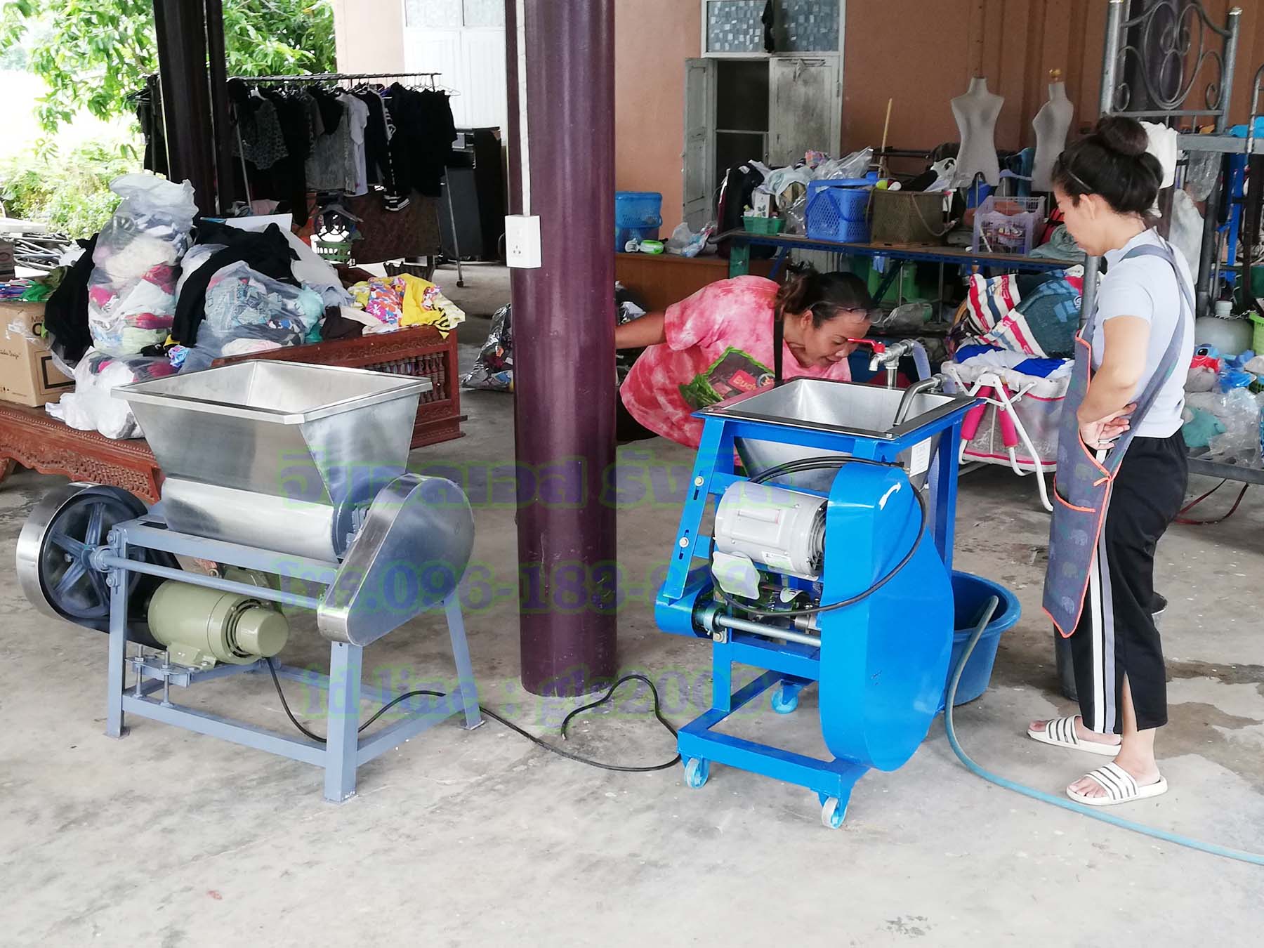 เครื่องโรยเส้นขนมจีน