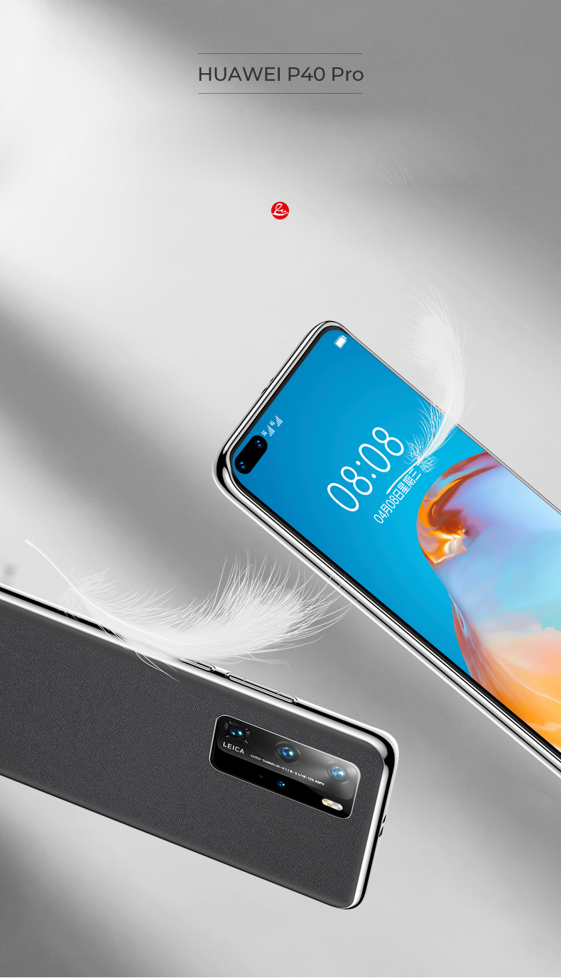 Case Huawei P40 Pro / Pre-order * เคสขอบบางหนัง PU ผิว PC + TPU เคสโทรศัพท์ไฮบริด หนัง PU เคลือบผิวเรียบเนียนทนทานมากขึ้น *